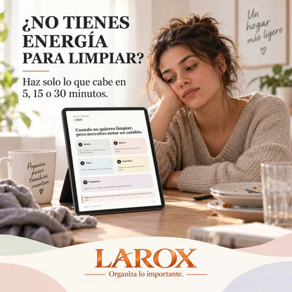 RESET te indica por dónde empezar a ordenar tu casa sin pensar demasiado
